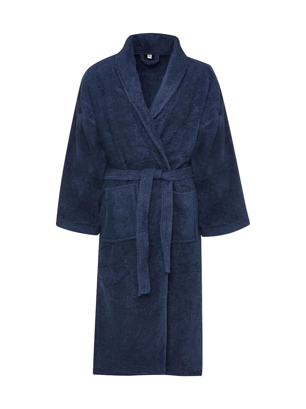 Geneva Bath Robe — Navy