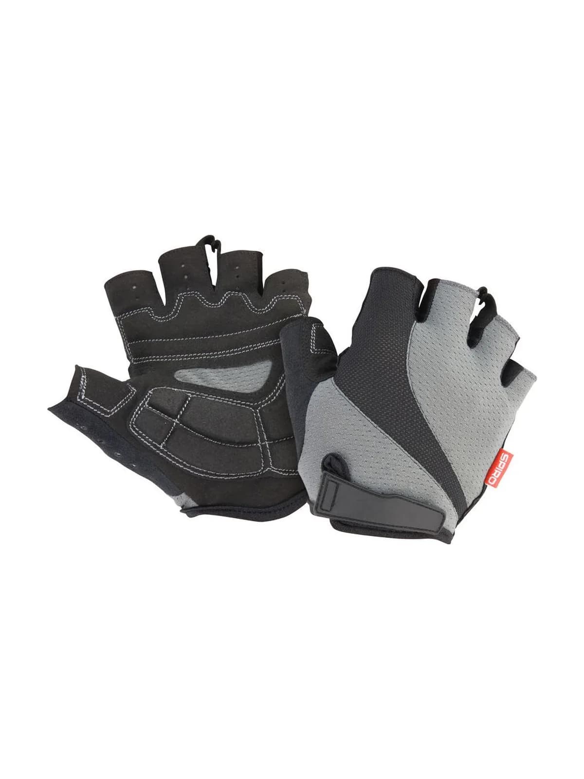 Spiro Summer Gloves — Grey/Black