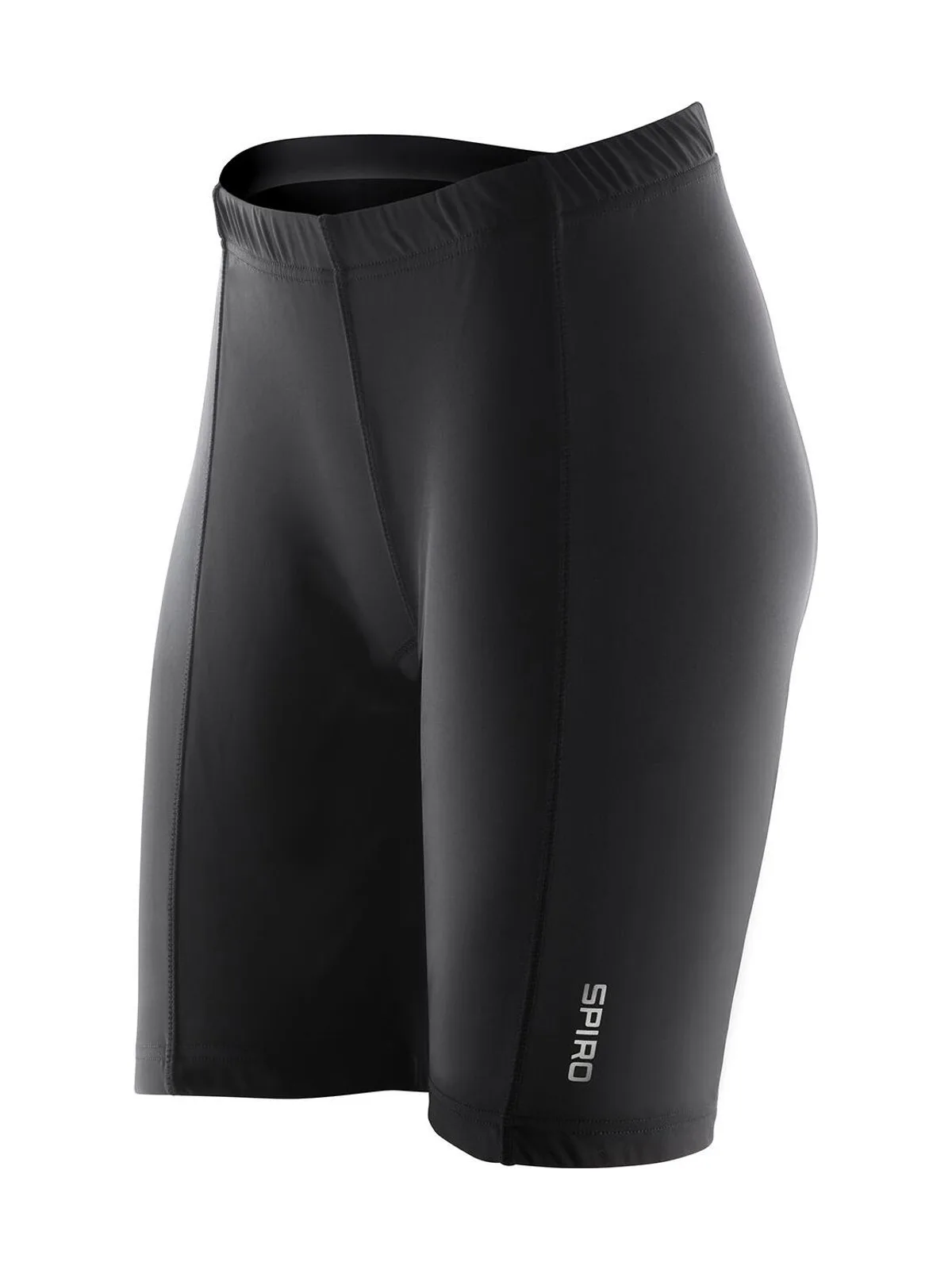 Ladies' Padded Bike Shorts — Black