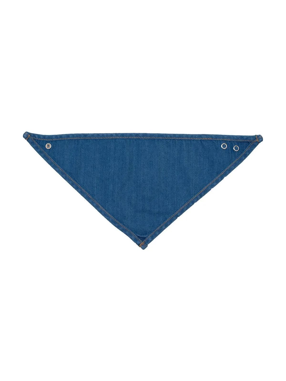 Baby Rocks Denim Bandana Bib — Denim Blue