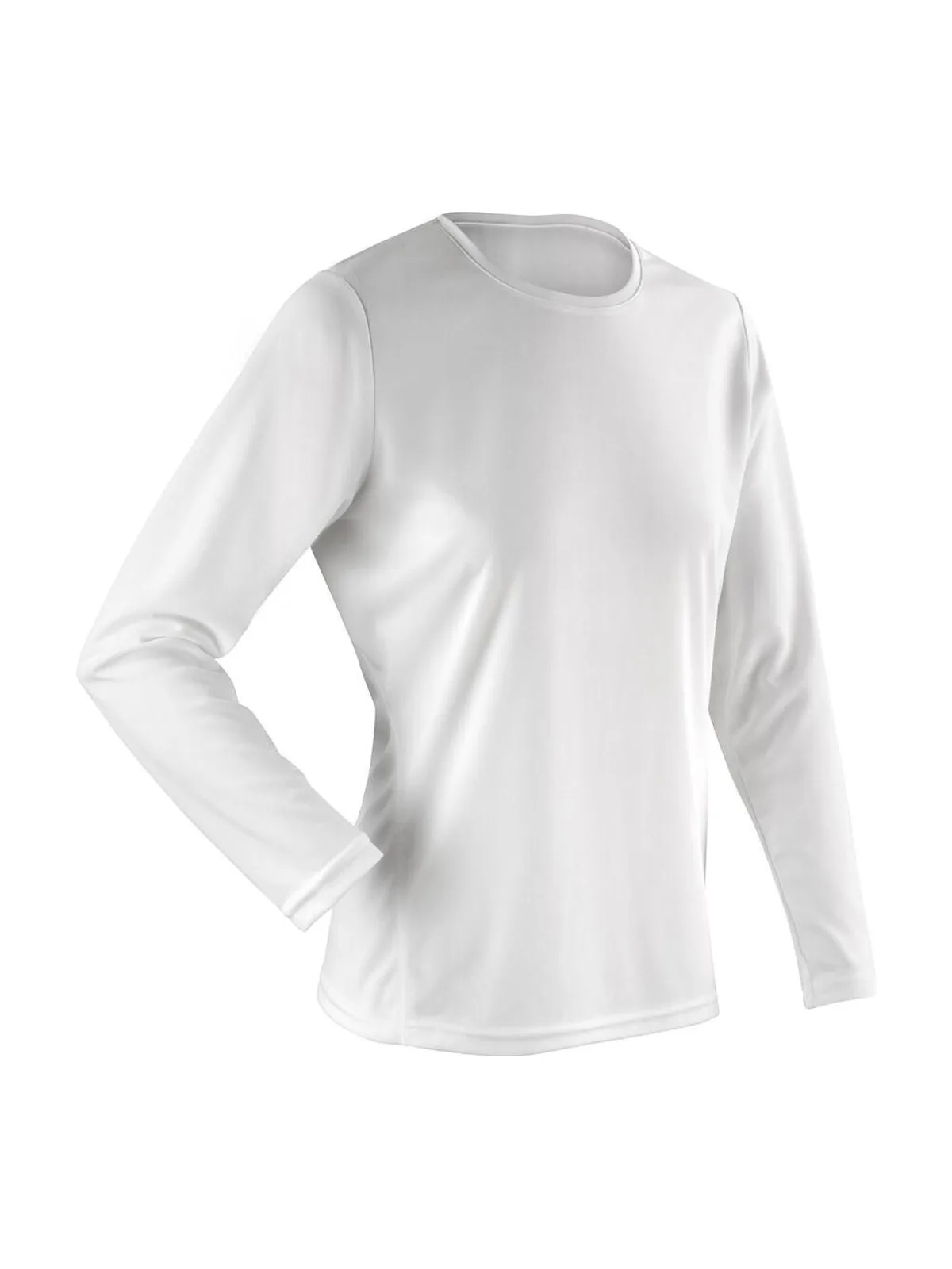 Ladies' Performance T-Shirt LS — White