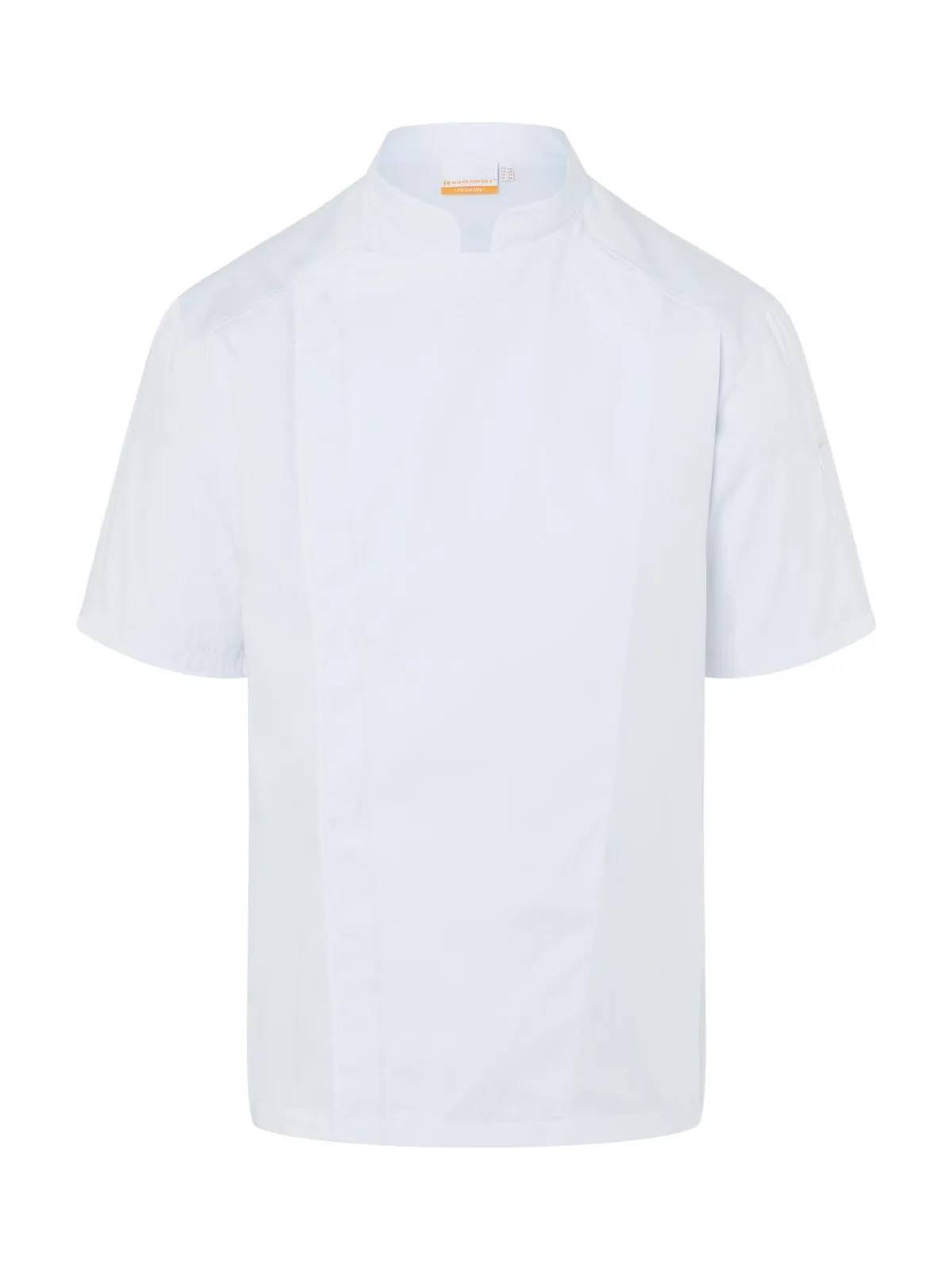 Short-Sleeve Chef Jacket Modern-Look — White