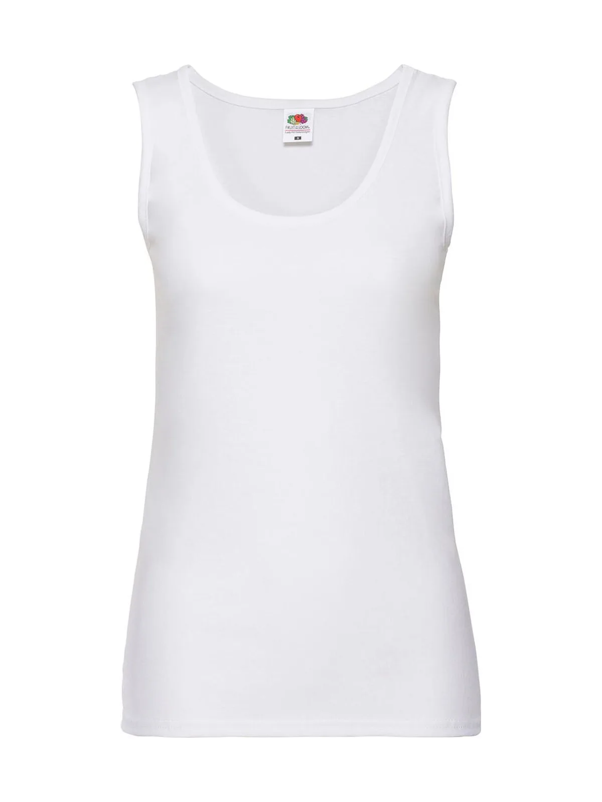 Ladies Valueweight Vest — White