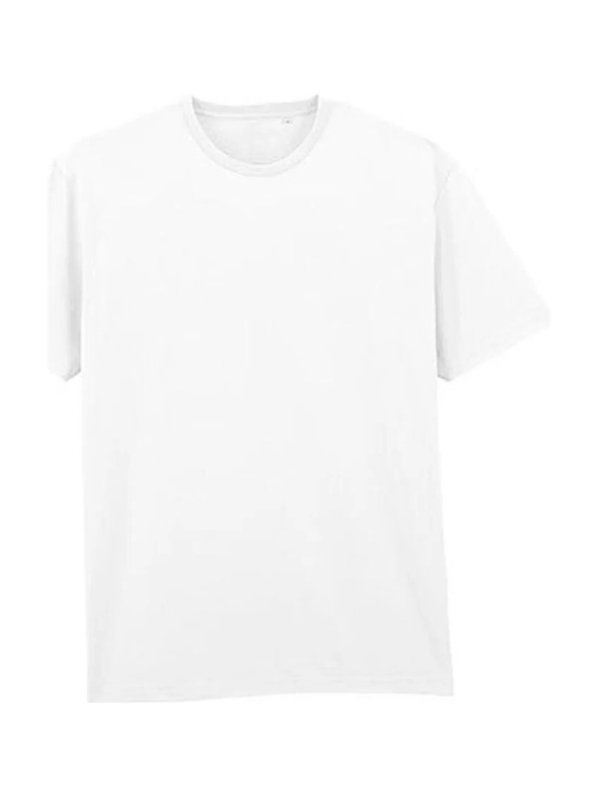 Light Cotton Adult No Label T-Shirt — White