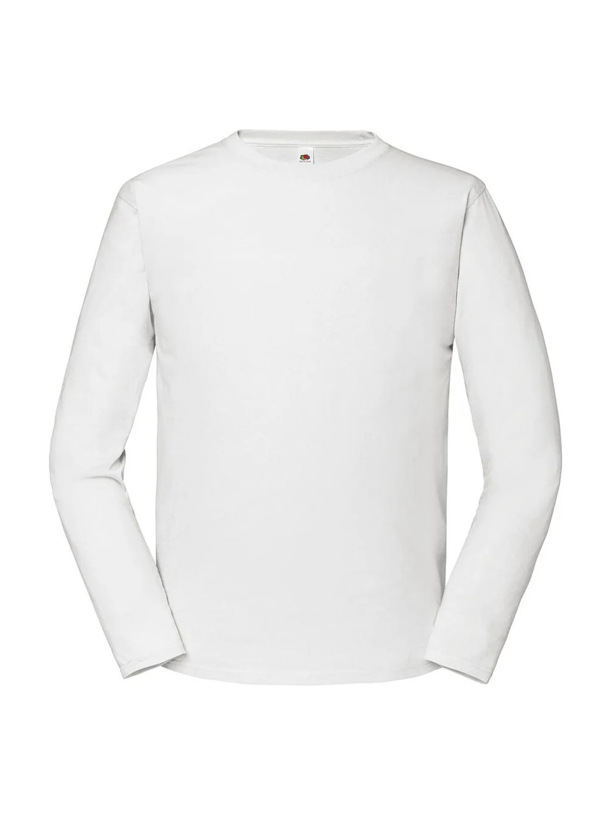 Iconic 195 Ringspun Premium Long Sleeve T — White