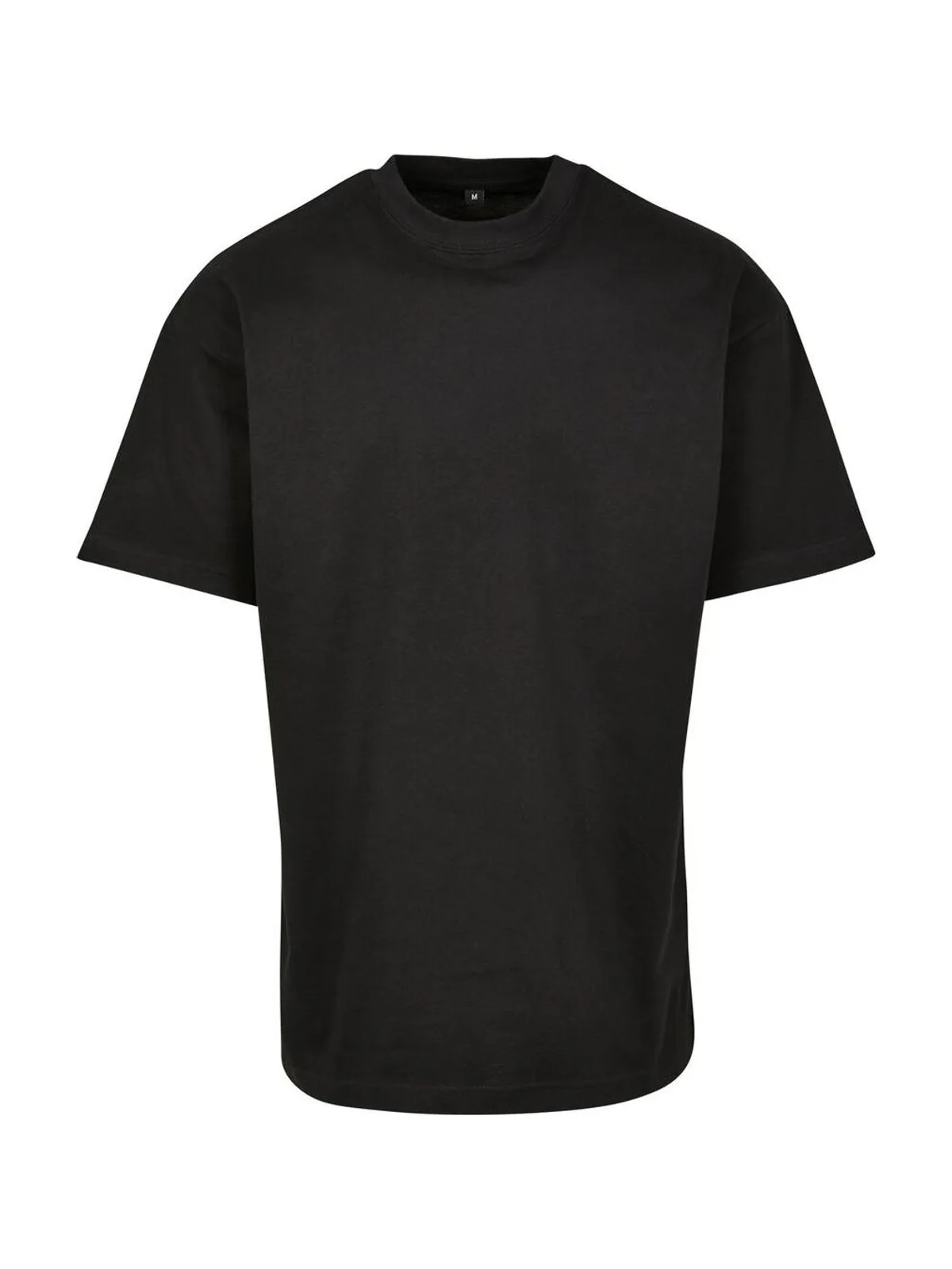 Premium Combed Jersey Loose Tee — Black
