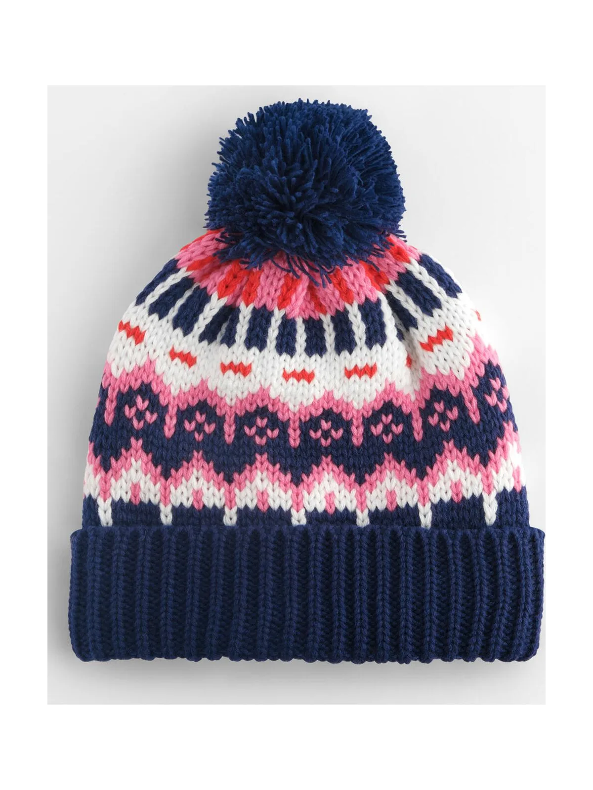 Retro Ski Beanie — Snow Blossom