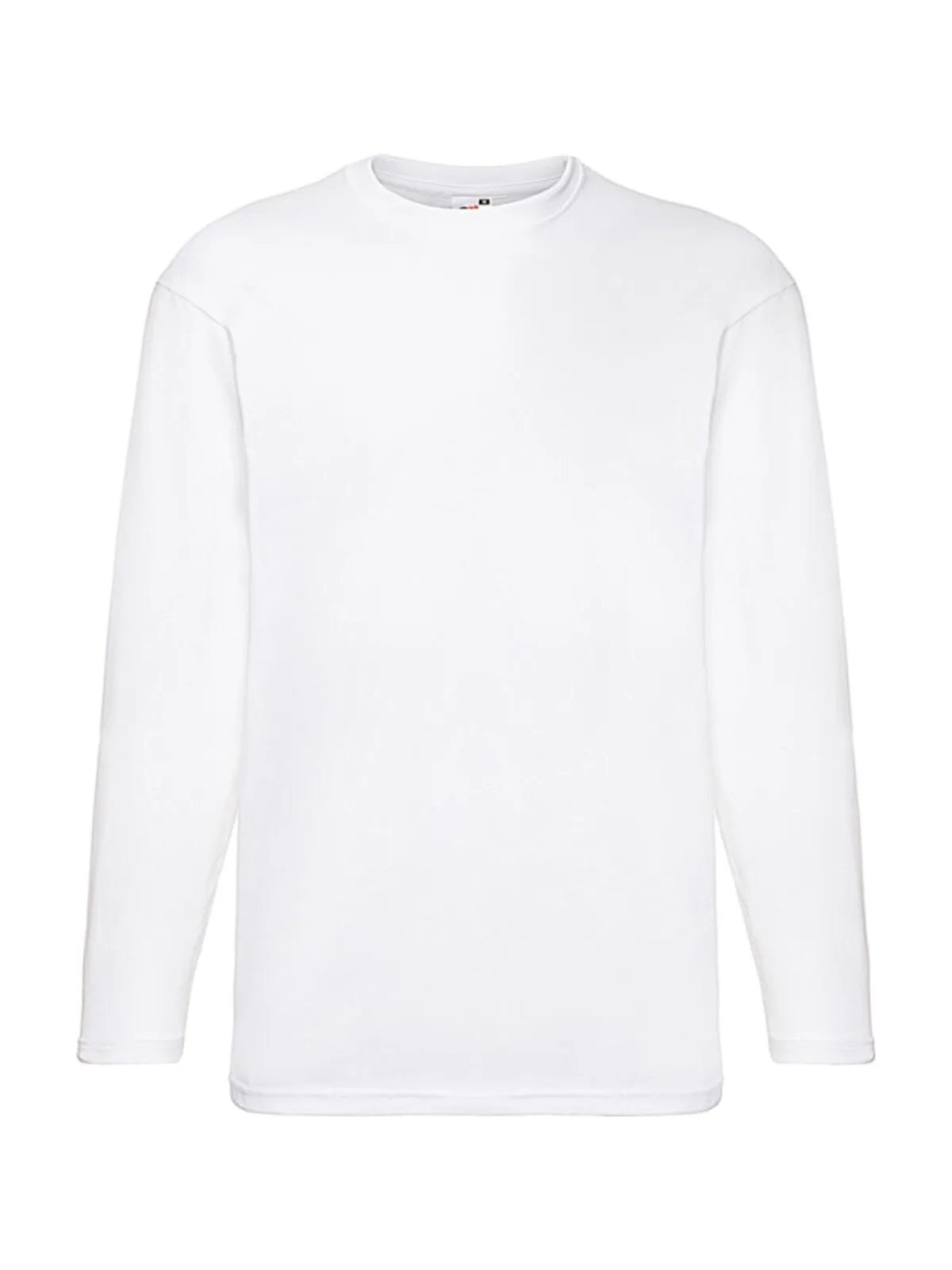 Value weight LS T-Shirt — White