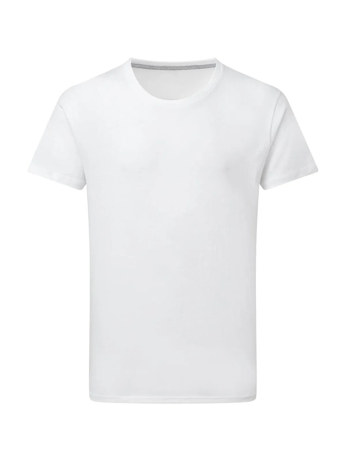 Signature Tagless Tee Men — White