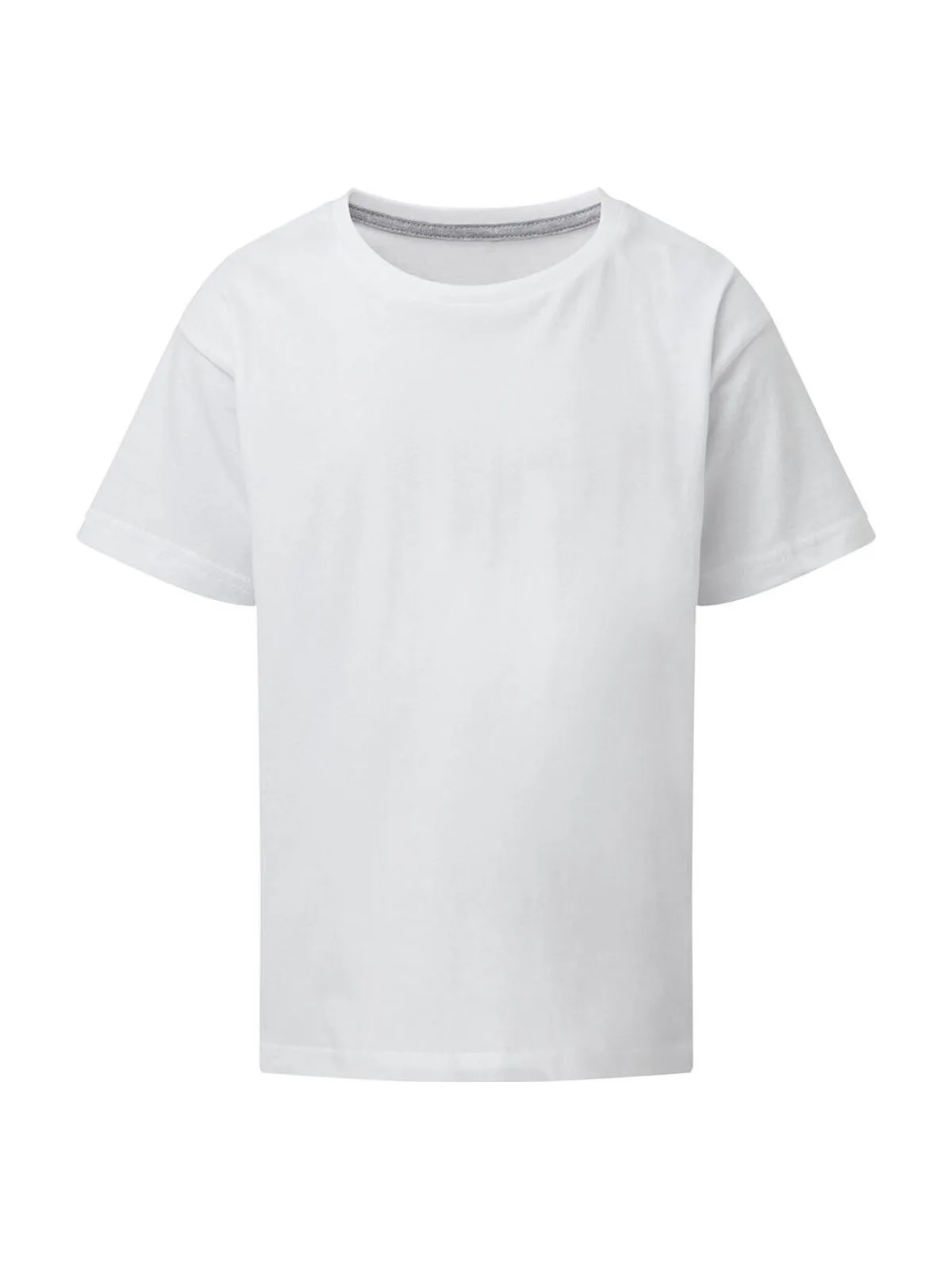 Signature Tagless Tee Kids — White