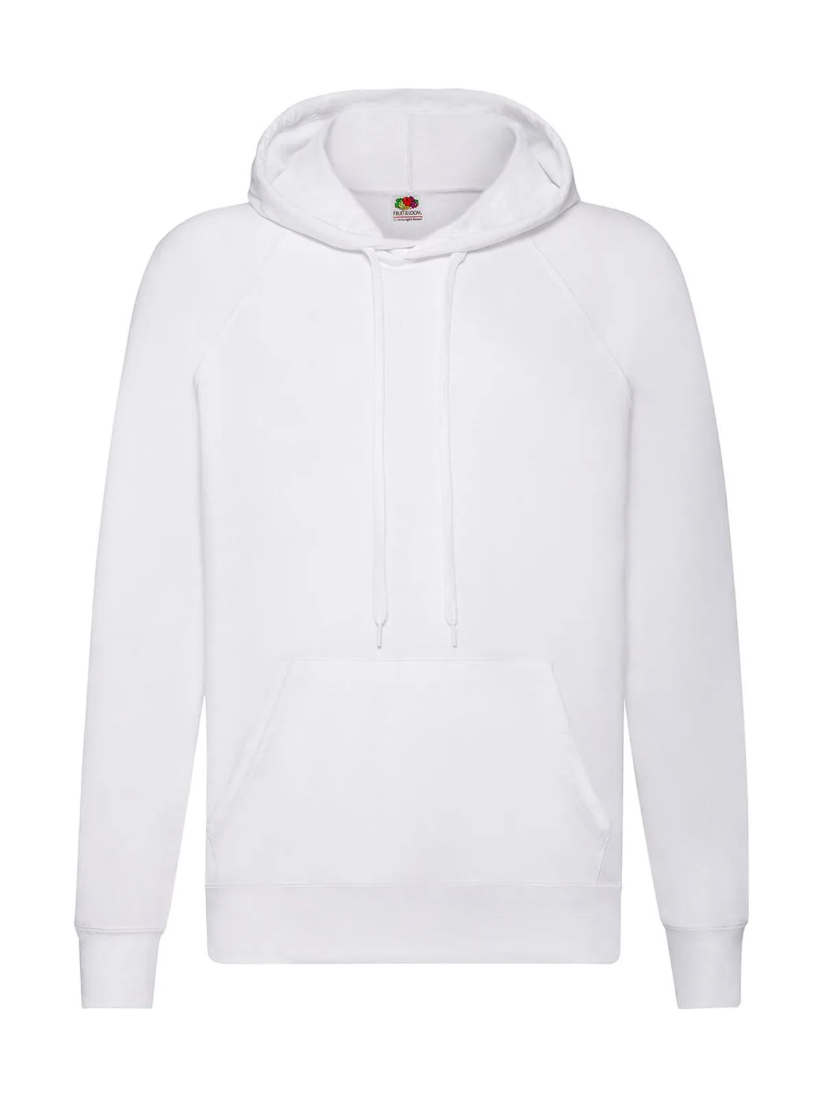 Lightweight Hooded Sweat — White