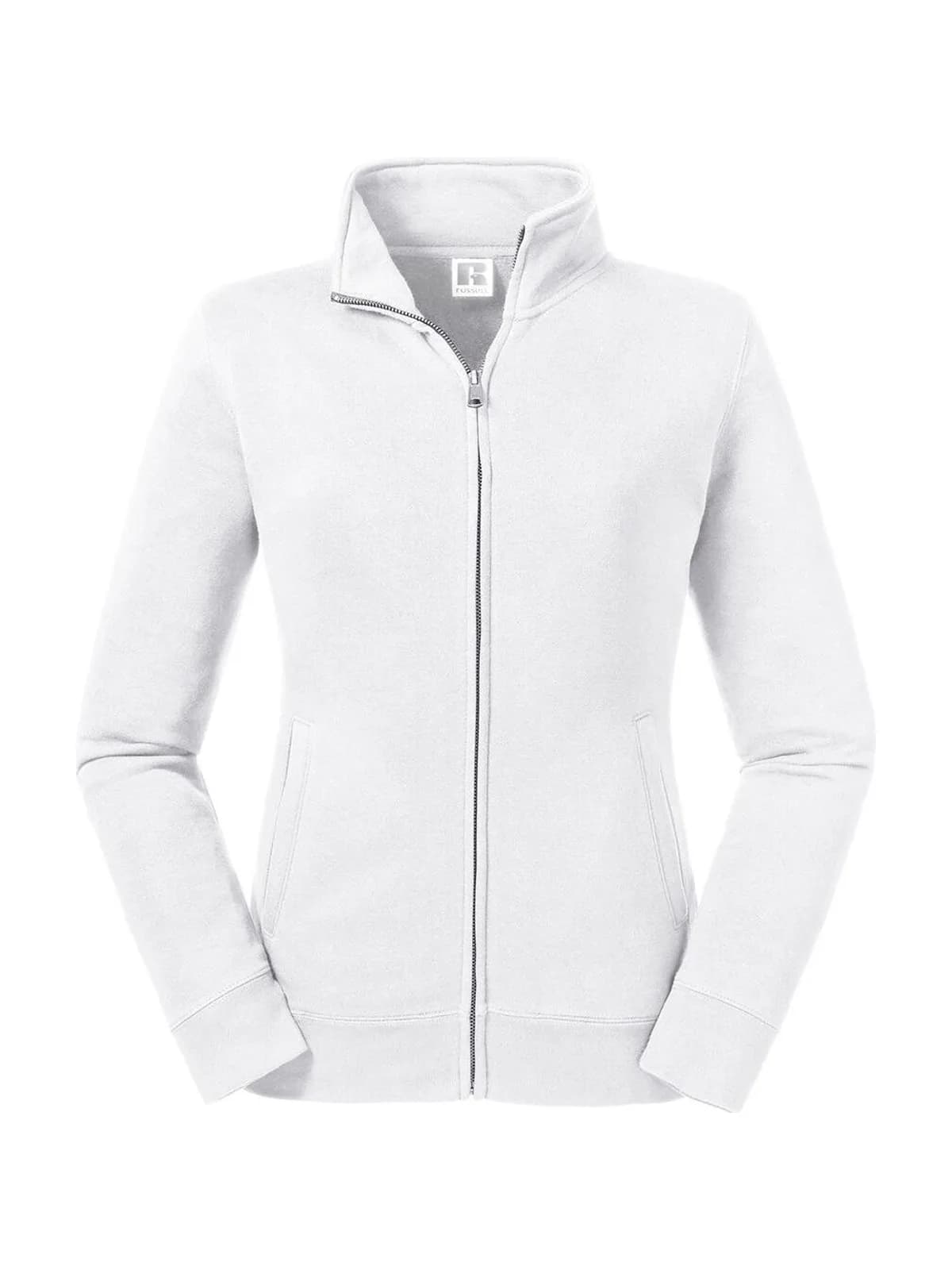 Ladies' Authentic Sweat Jacket — White