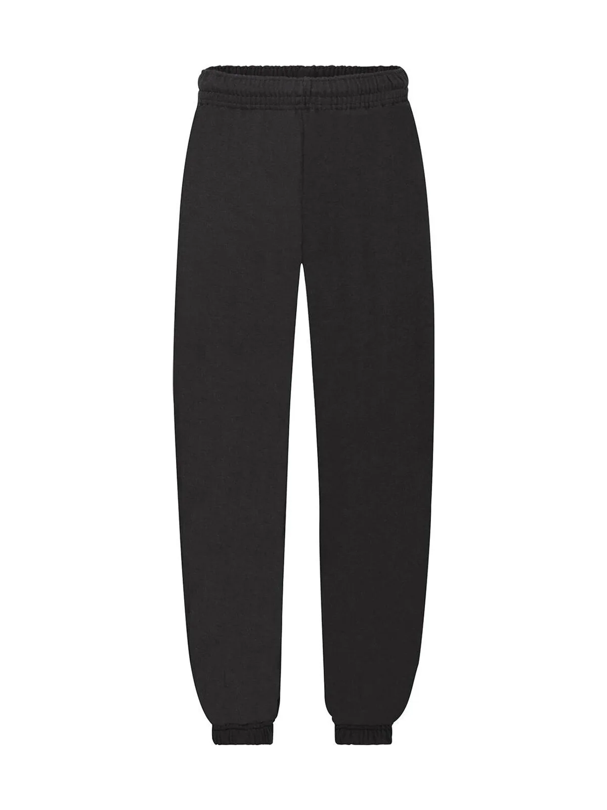 Kids Classic Elasticated Cuff Jog Pants — Black