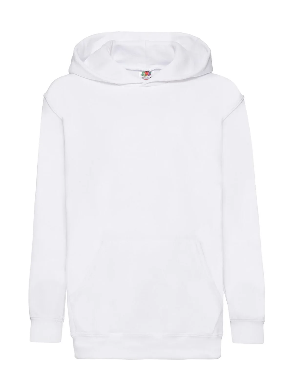 Kids Classic Hooded Sweat — White