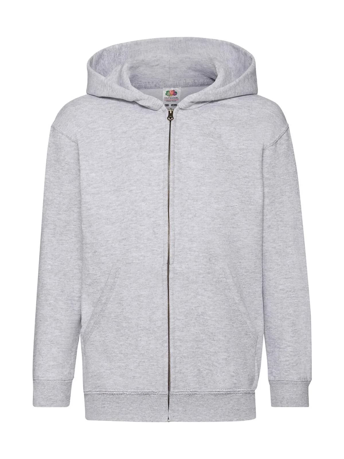 Kids Classic Hooded Sweat Jacket — Sweats & hoodies Fruit of the Loom à personnaliser