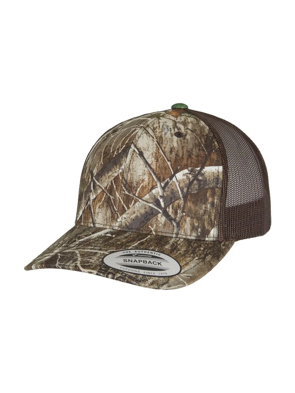 YP Classcis RealTree Camo Retro Trucker Cap — Edge