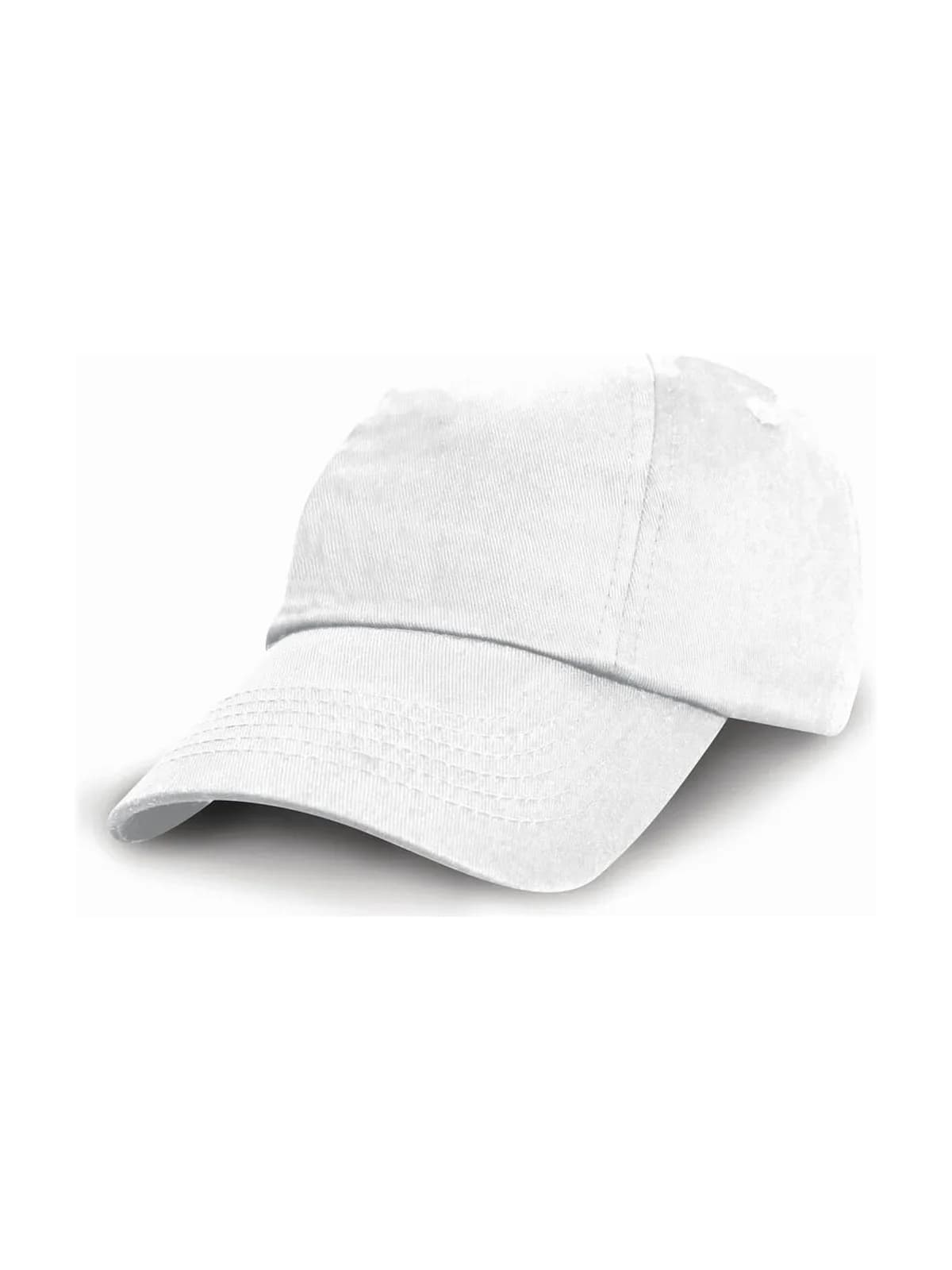 Junior Low Profil Cotton Cap — White