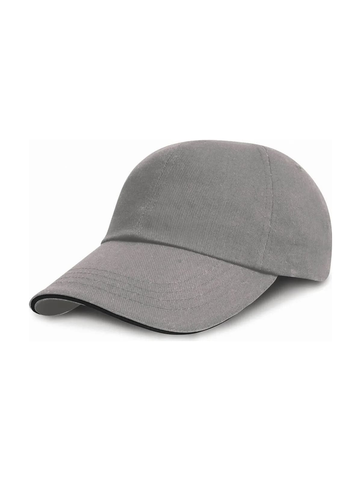Flat Brushed-Cotton-Cap — Casquettes & chapeaux Result à personnaliser