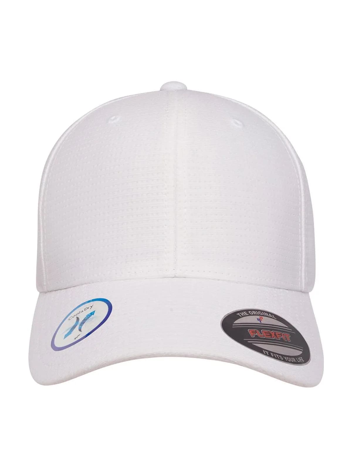 Cool and Dry Calocks Trikot Cap — White