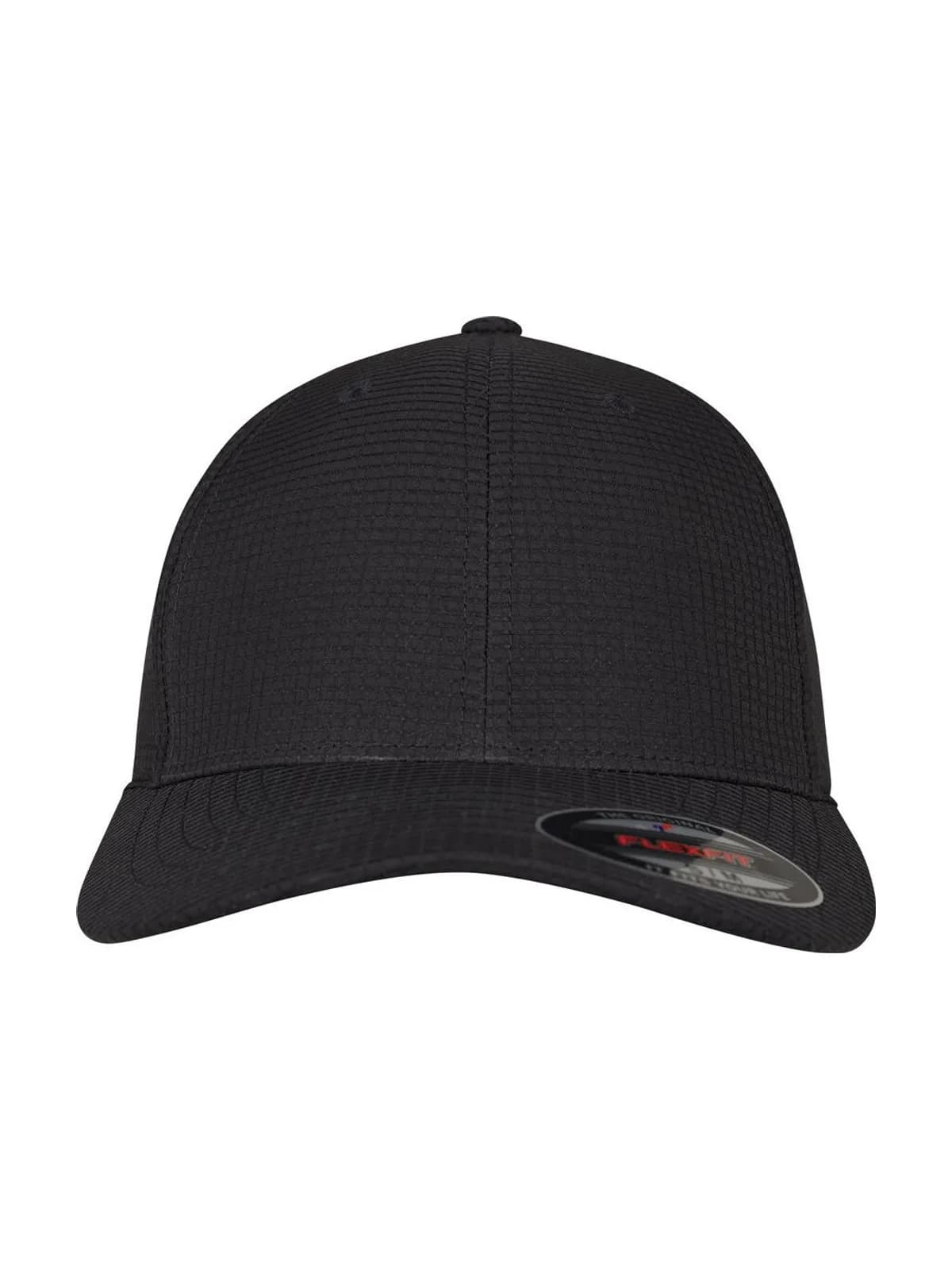 Flexfit Hydro-Grid Stretch Cap — Black