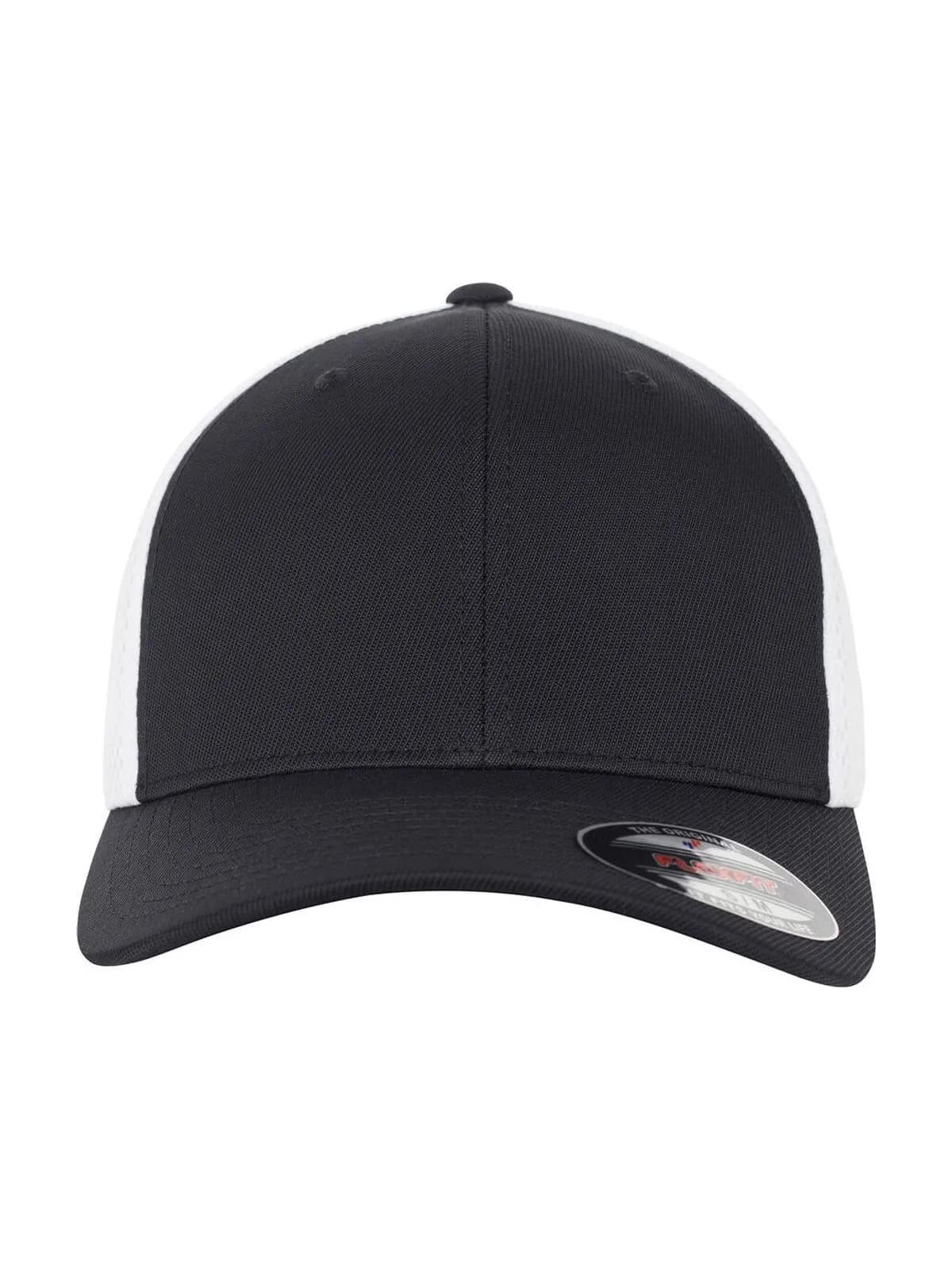 Flexfit Ultrafibre/Airmesh 2-Tone — Black/White