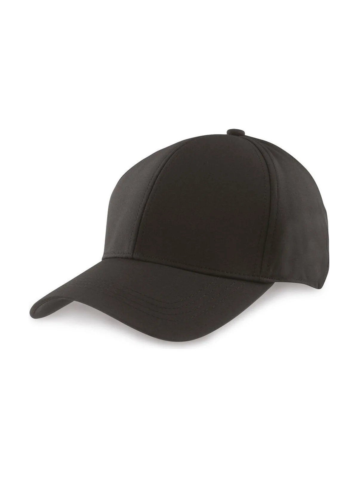 Fitted Cap Softshell — Black
