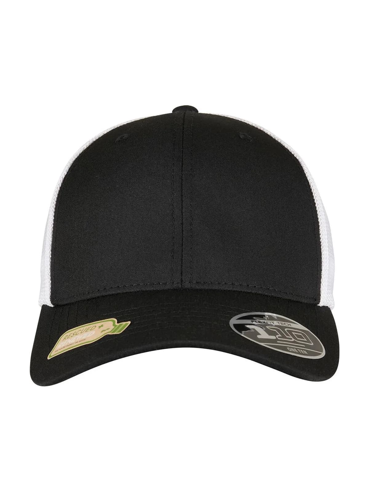 110 Recycled Cap 2-Tone — Black/White