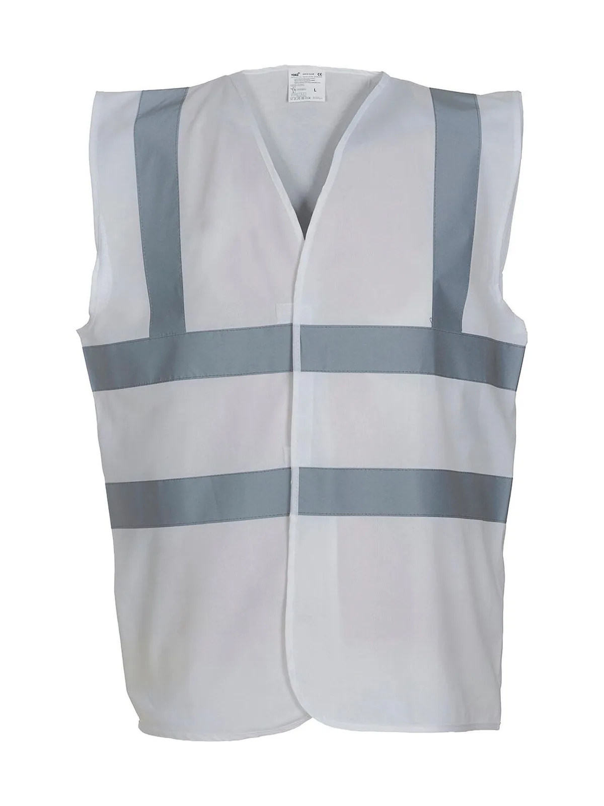 Fluo 2 Band+Brace Waistcoat — White
