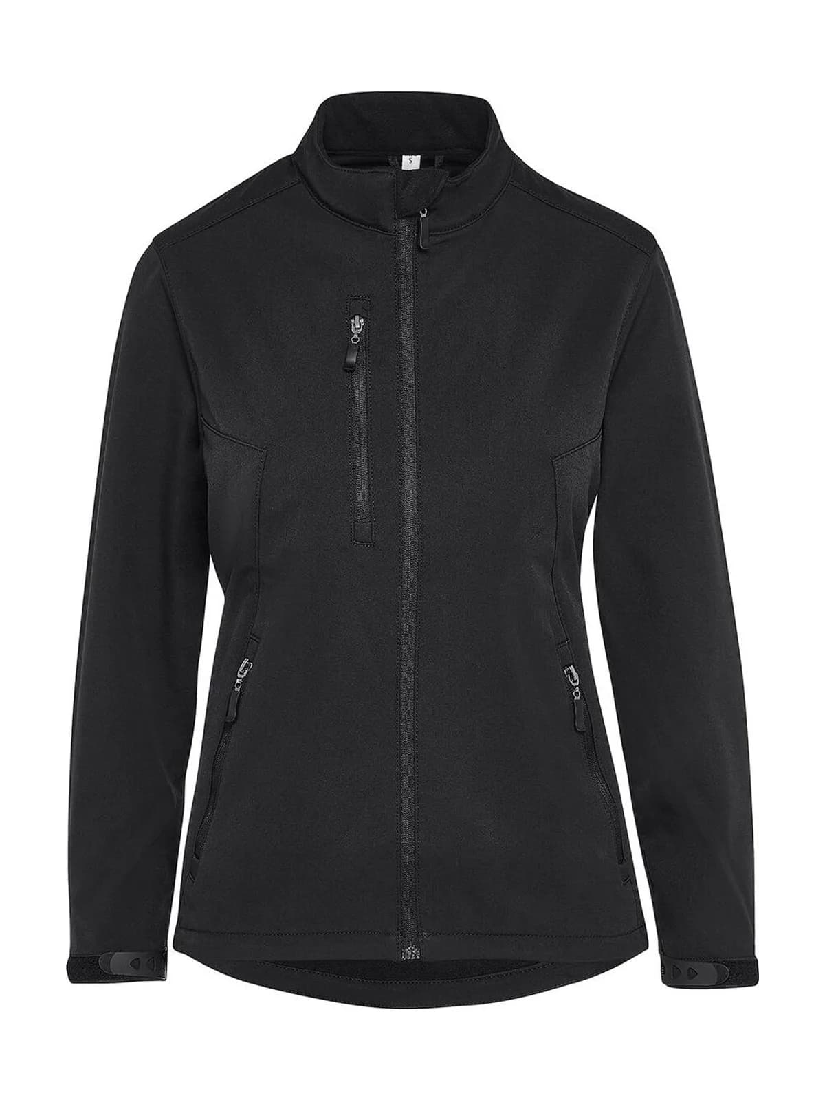 Signature Tagless Softshell Jacket Women — Black
