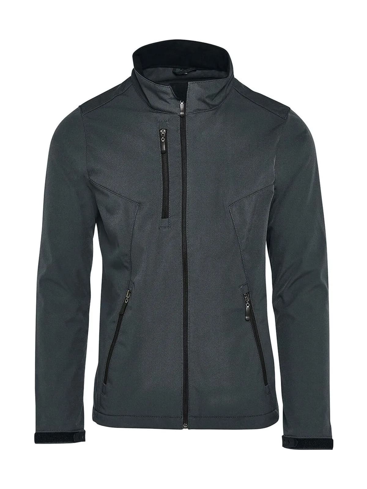 Signature Tagless Softshell Jacket Men — Charcoal