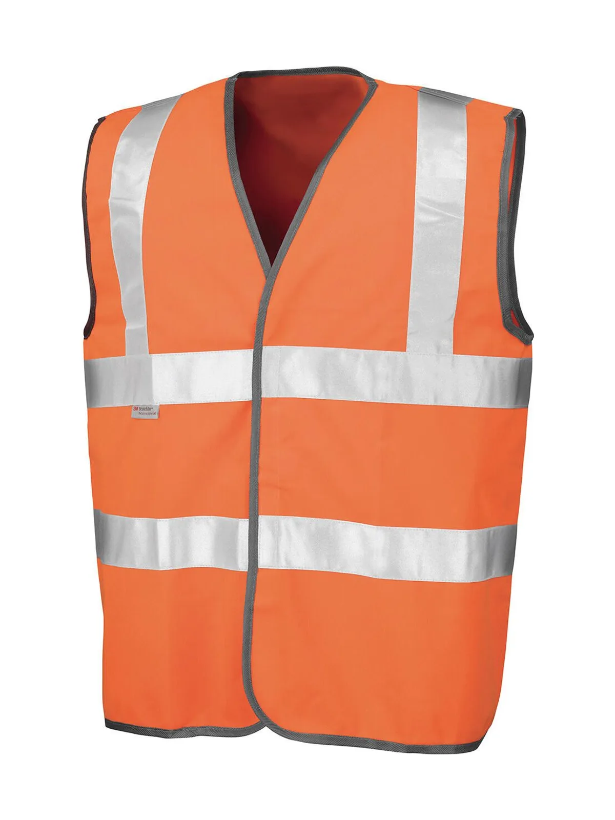 Recycled Safety Hi-Vis Vest — Fluorescent Orange