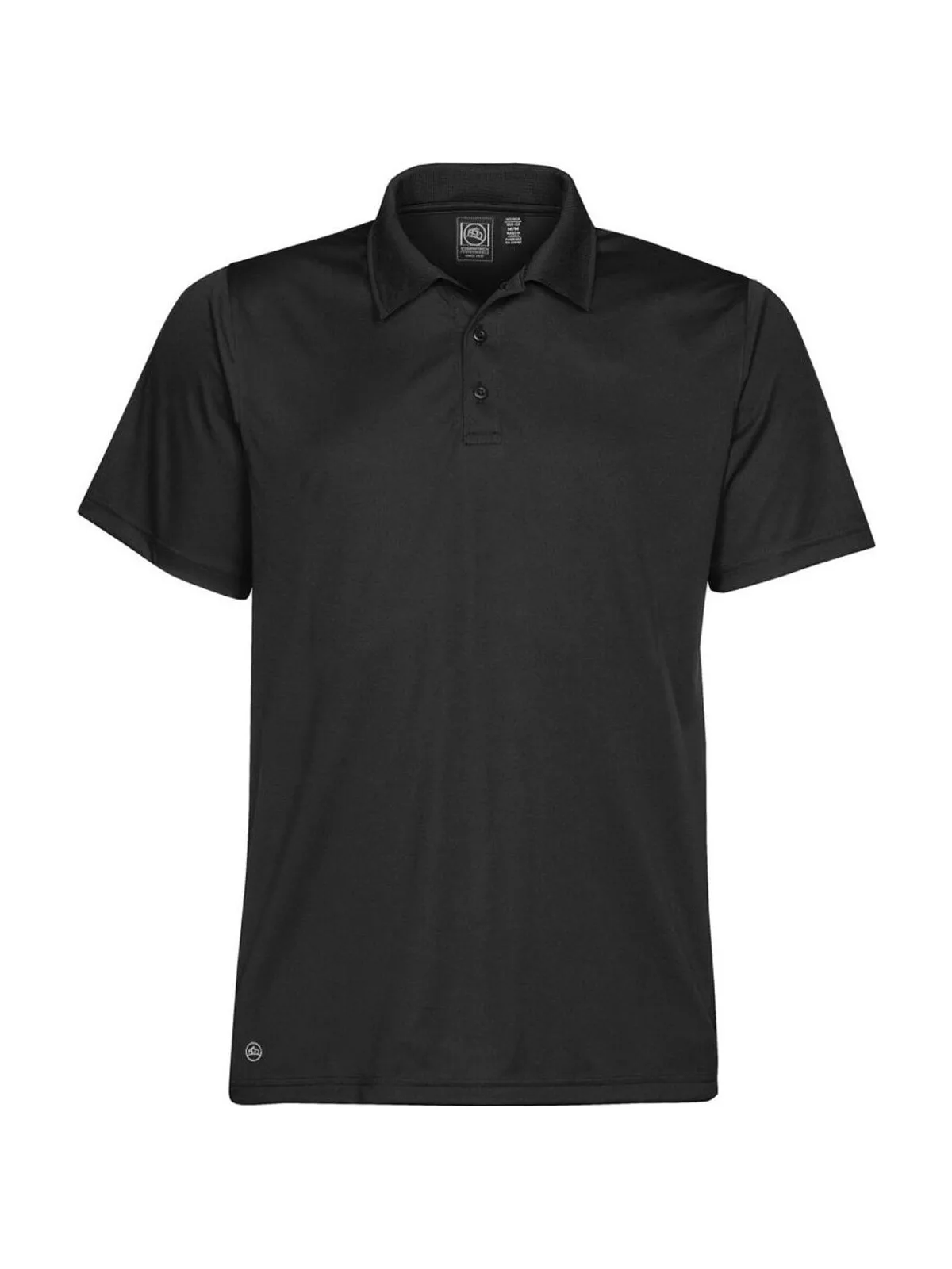 Eclipse Mens H2X DRY Polo — Black