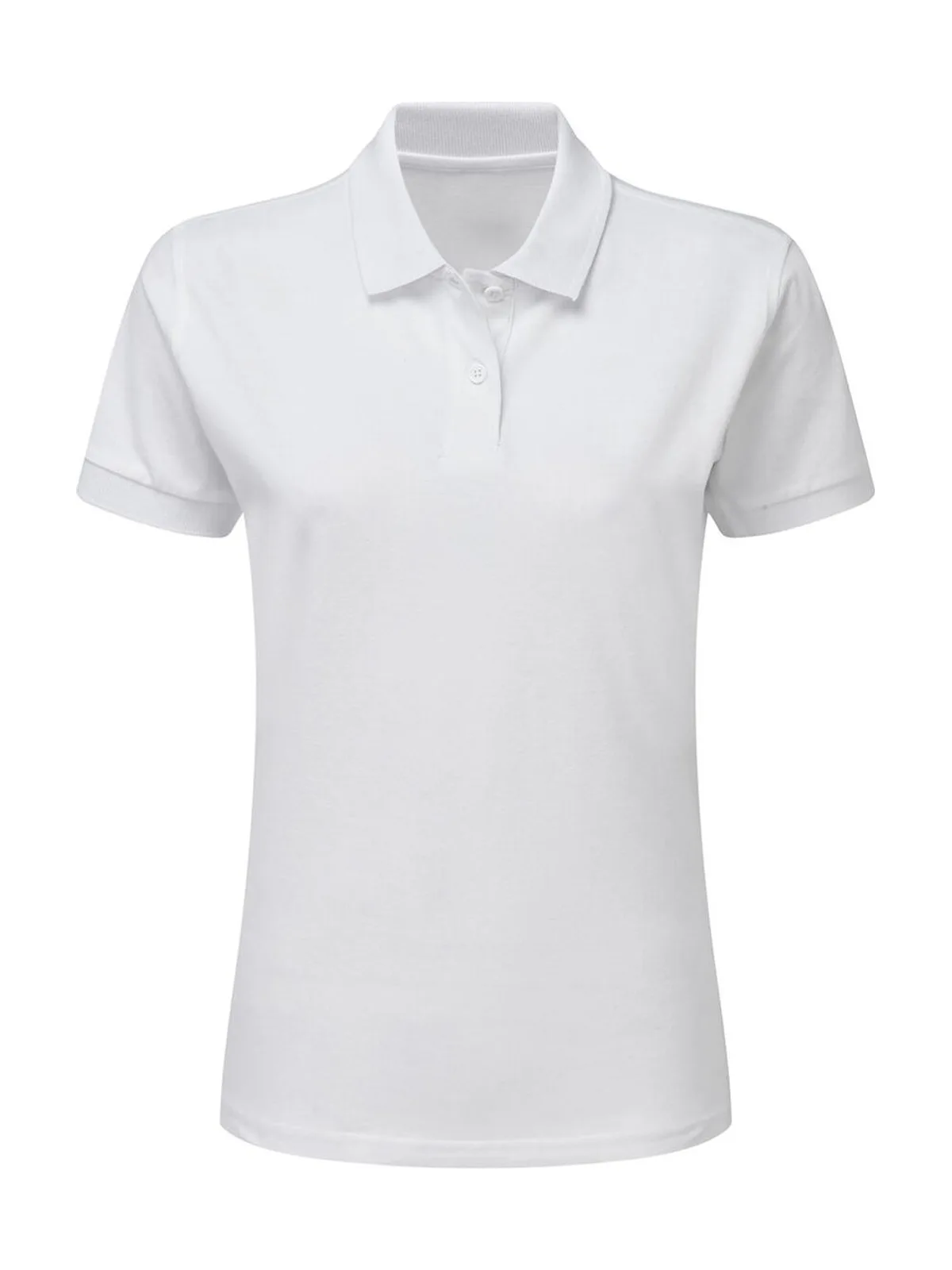 Cotton Polo Women — White