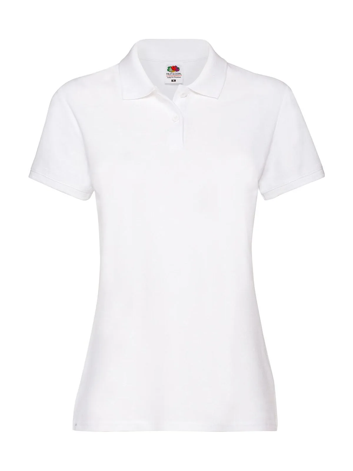 Ladies Premium Polo — White