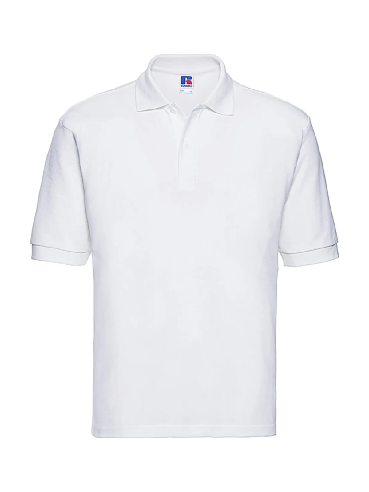 Men's Classic Polycotton Polo — White