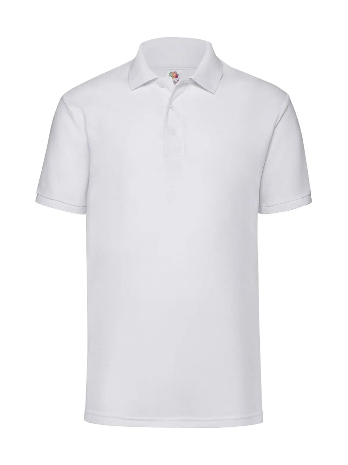 Polo Blended Fabric — White