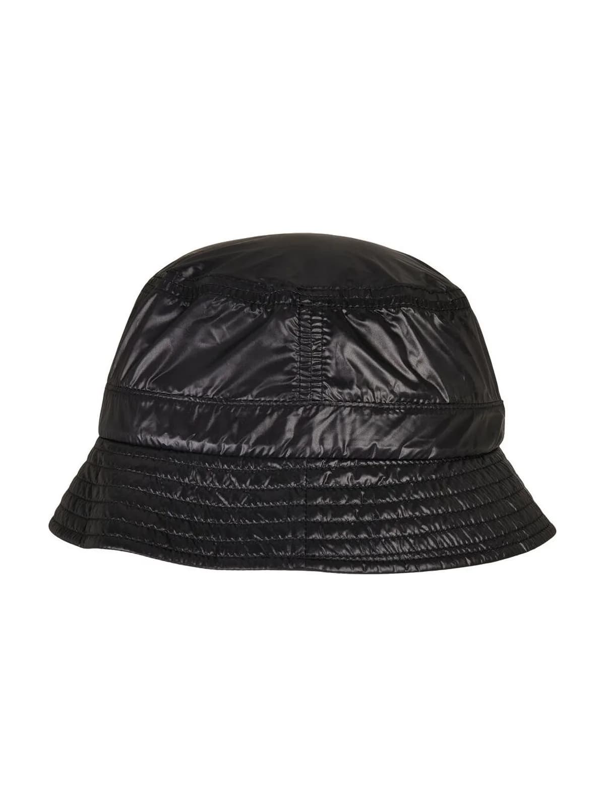 Light Nylon Bucket Hat — Black