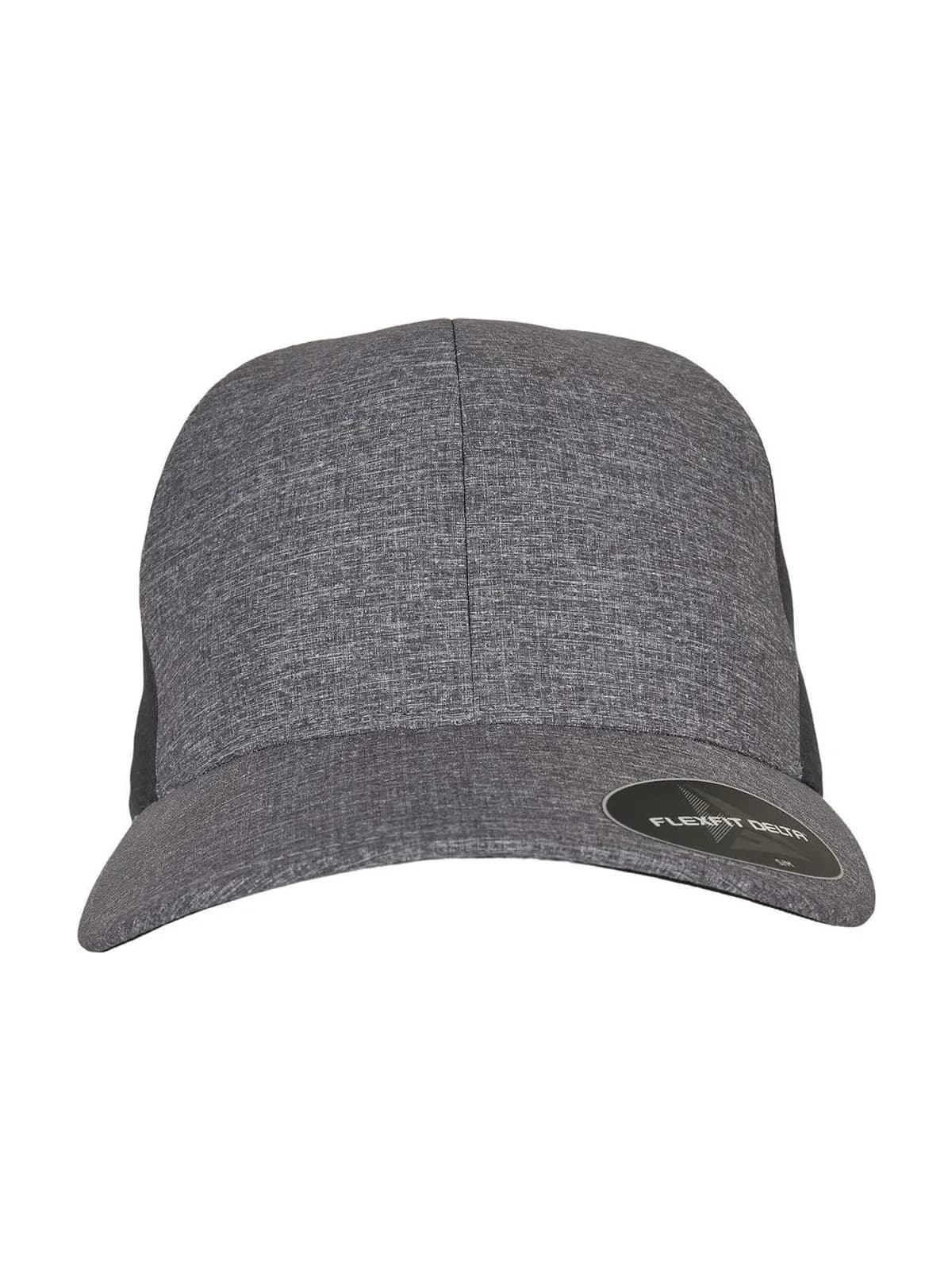 Flexfit Delta® Carbon Cap – 2 Tone — Melange Blue/Melange Charcoal