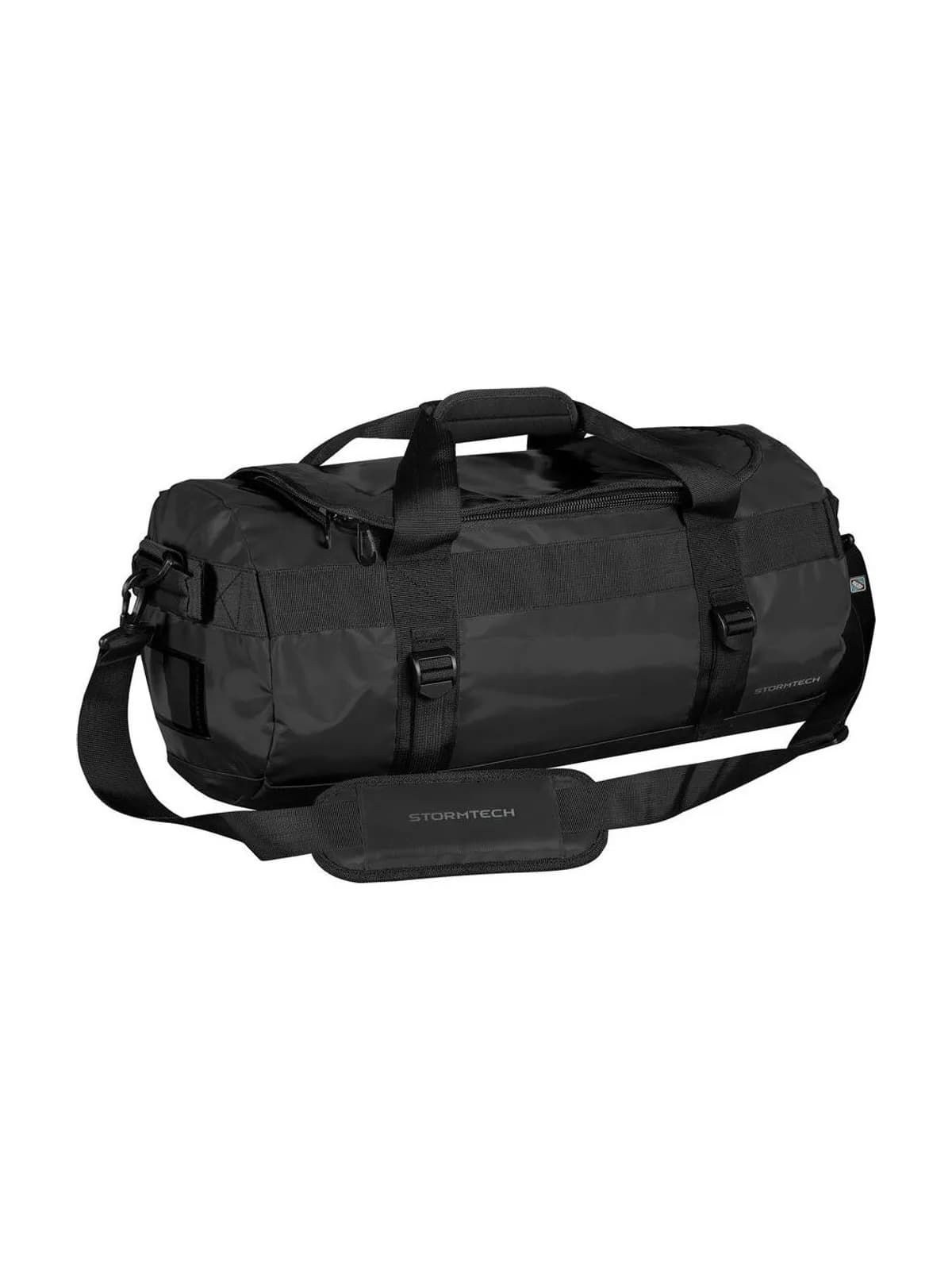 Atlantis Waterproof Gear Bag (Small) — Black/Black