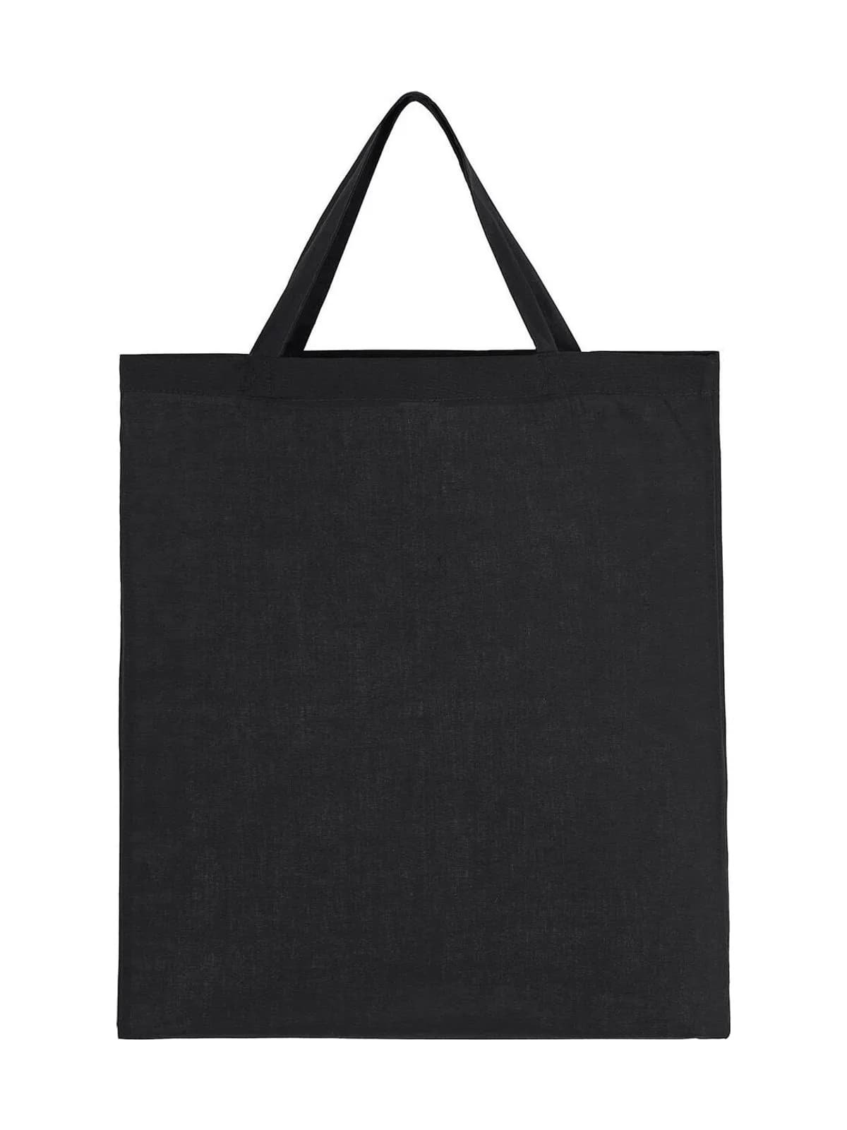 Organic Cotton Shopper SH — Black