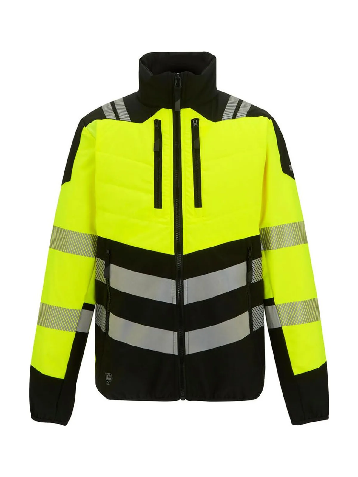 Hi-Vis X-Pro Hybrid Jacket — Black/Yellow