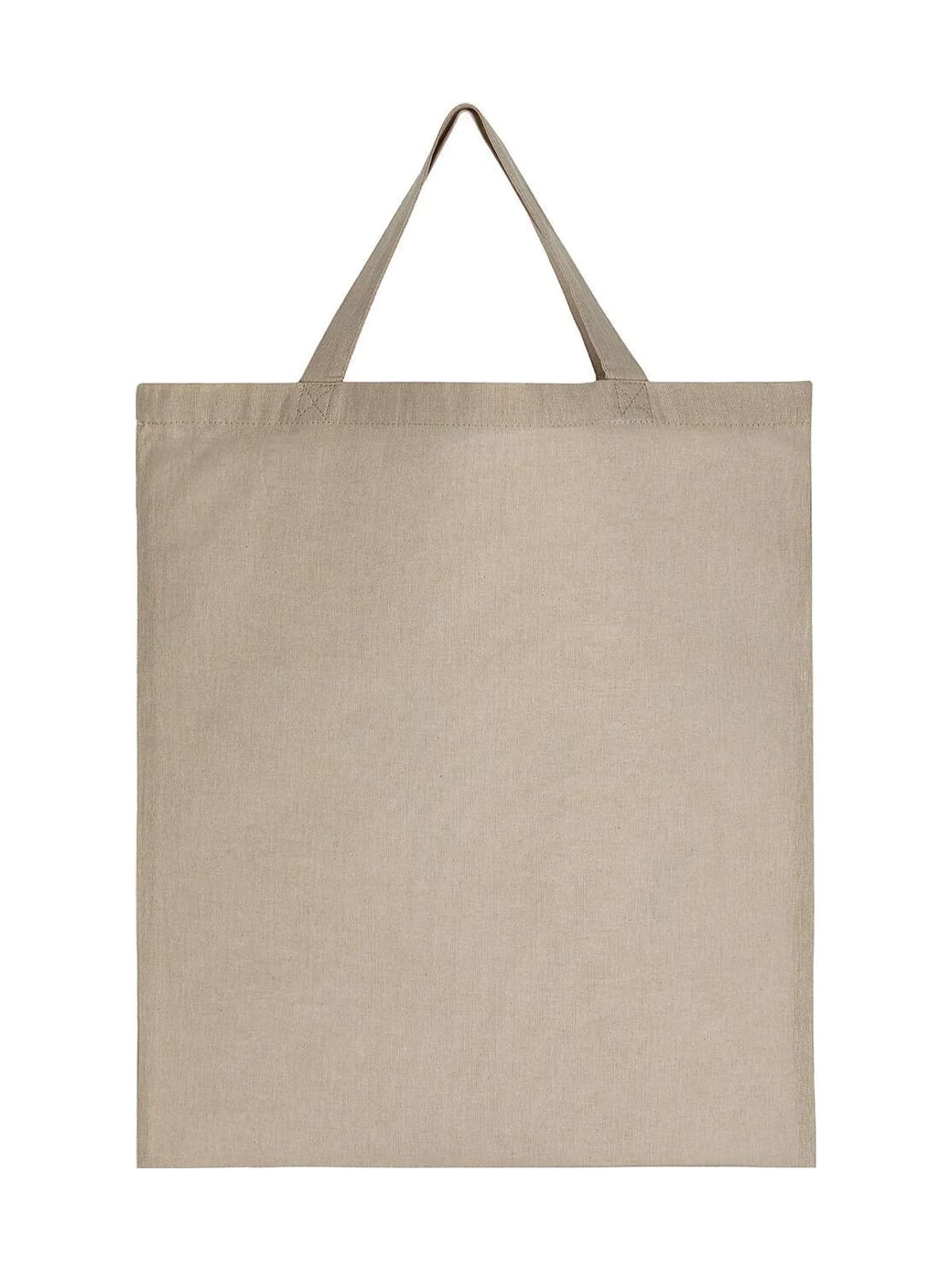 Recycled Cotton/Polyester Tote SH — Natural Heather