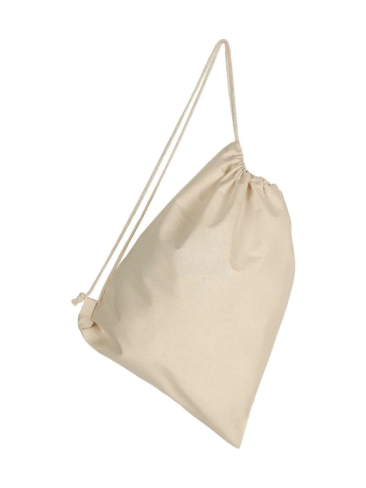 Cotton Backpack Single Drawstring