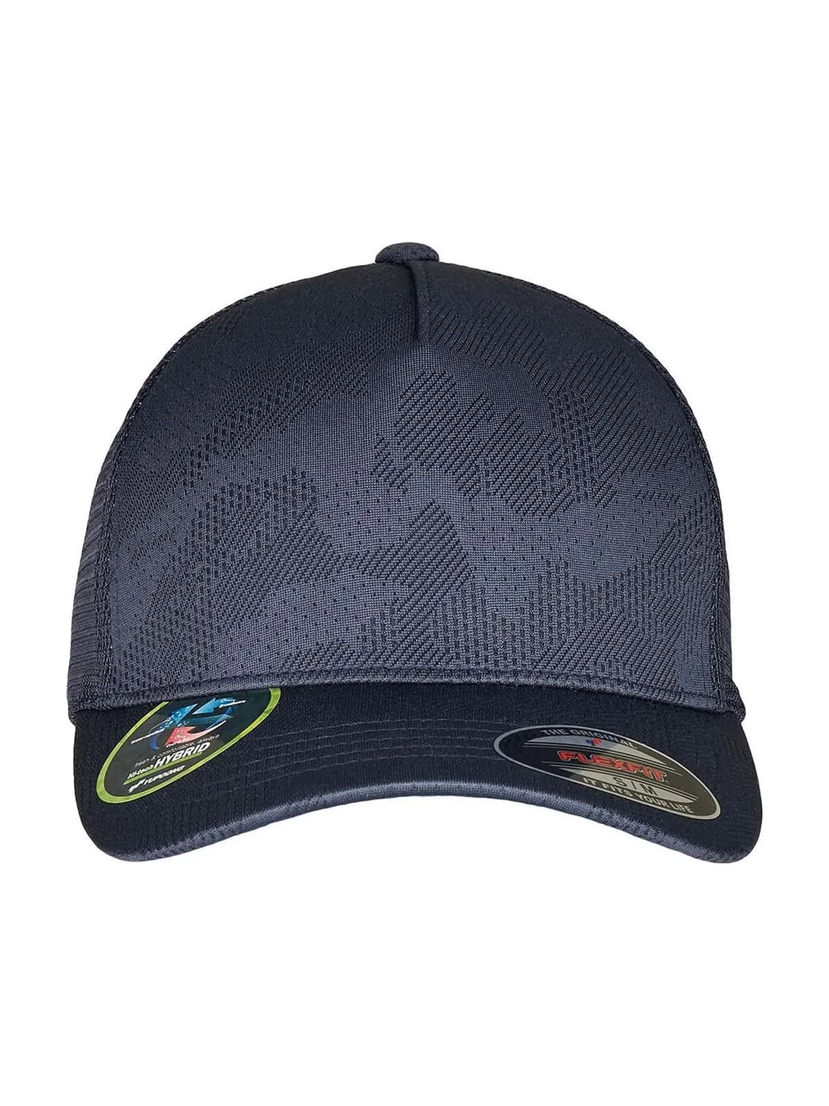 Flexfit Jaquard Camo Cap — Navy