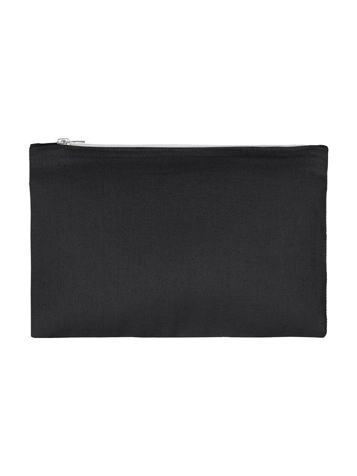 Canvas Accessory Pouch — Black