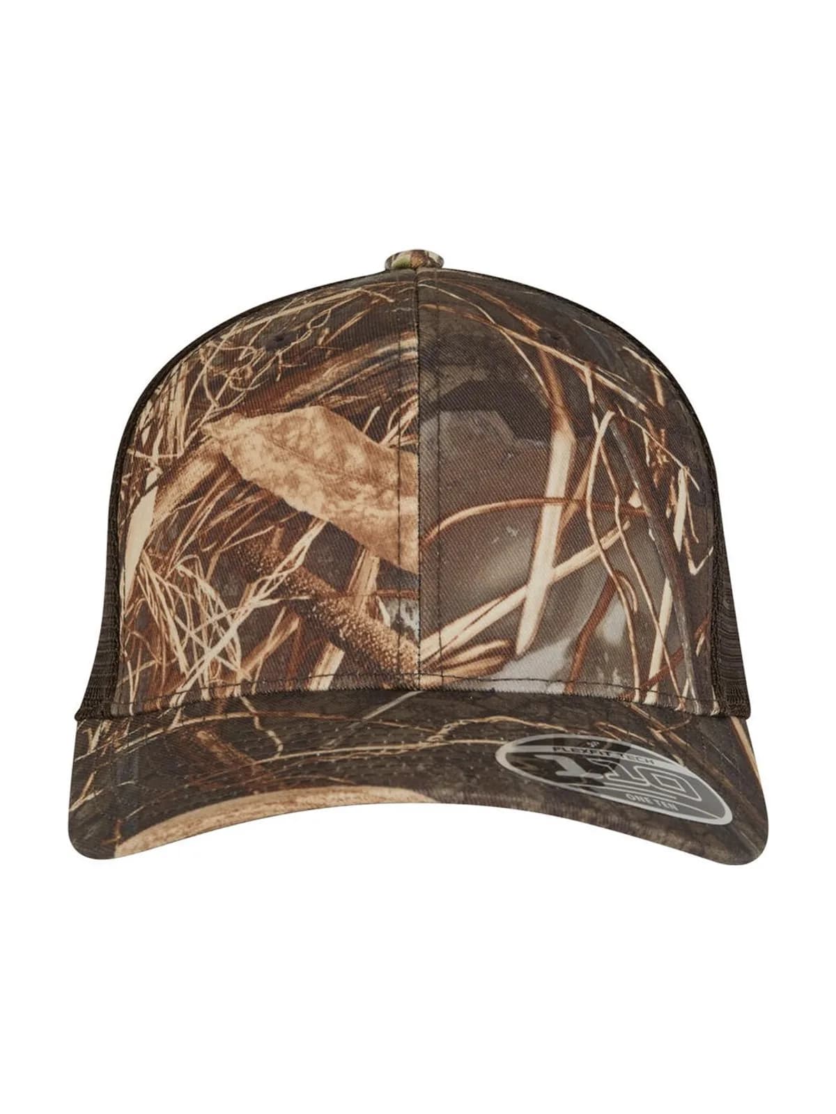 Flexfit 110 Mesh RealTree Camo Cap — Brown