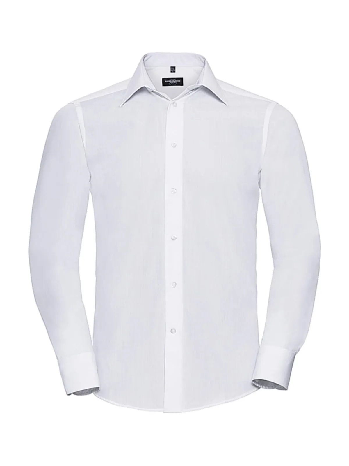 Tailored Poplin Shirt LS — White
