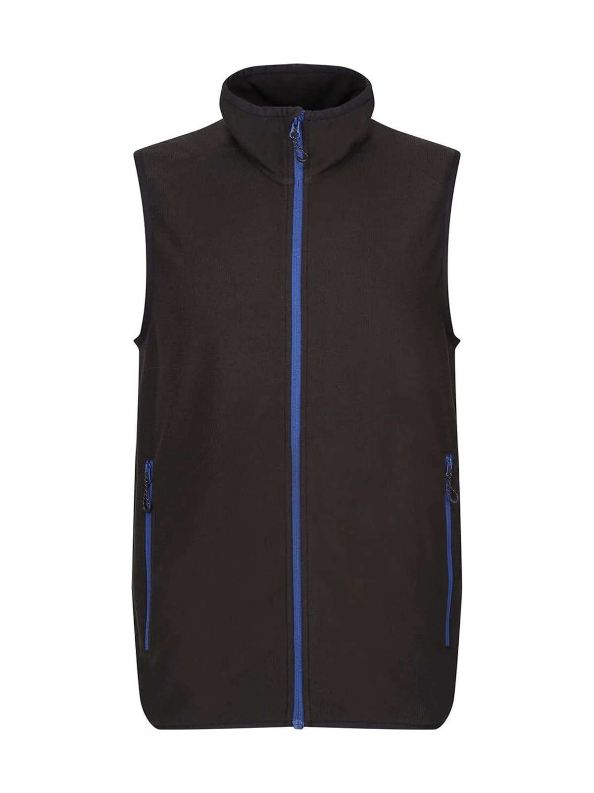 Navigate Fleece Bodywarmer — Black/New Royal