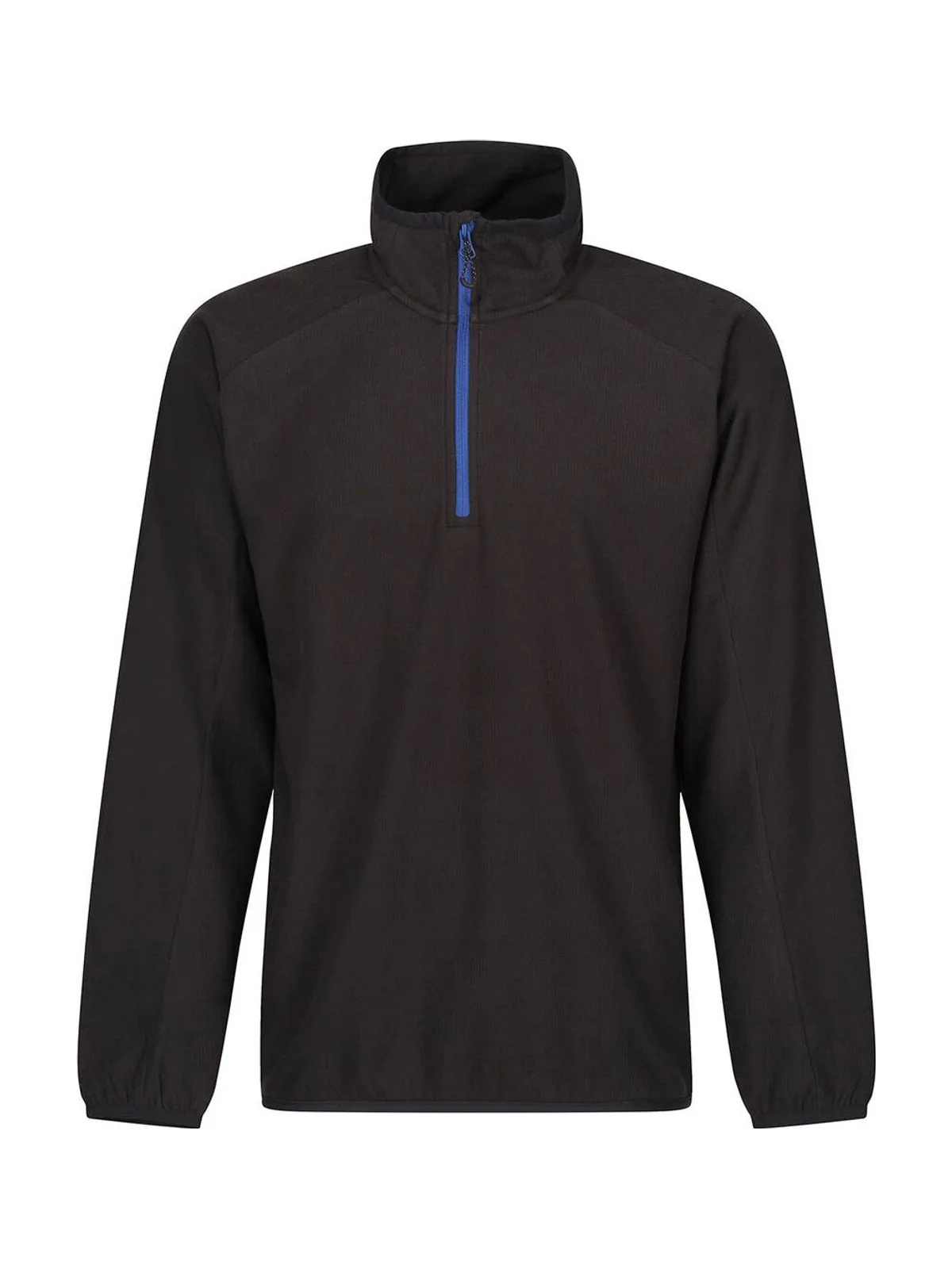 Navigate Half Zip Fleece — Black/New Royal