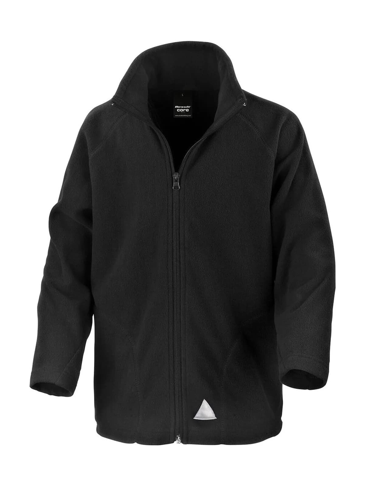Junior/Youth Microfleece Top — Black